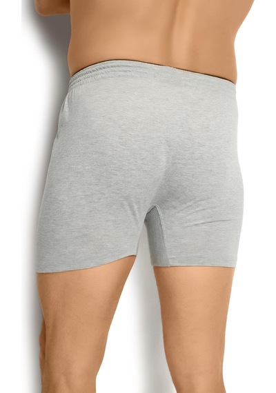 Jiber 127 Havlu Kemer Penye Boxer GRI MELANJ