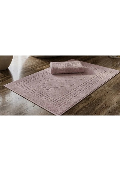 Bicomi Menesch 2'li Ultra Emici %100 Pamuklu Lüks Ayak Havlusu Seti 50x70 Cm Çok Renkli