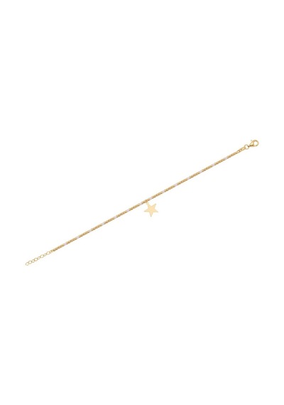 Gülaylar Diamond Line Sarı Altın 14 Ayar Standart Toplu Bileklik Sarı Altın