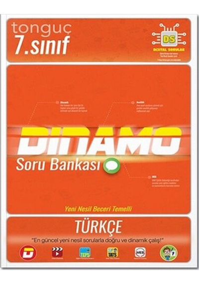 Tonguç Akademi 7. Sınıf Dinamo Türkçe Soru Bankası - Tonguç Akademi