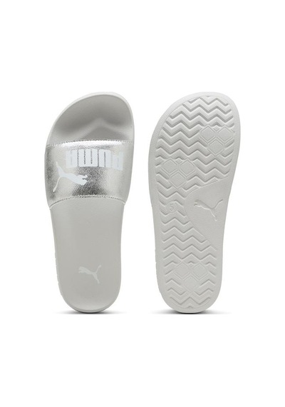 Puma Leadcat 2.0 Metallic Whisper Kadın Gümüş Terlik