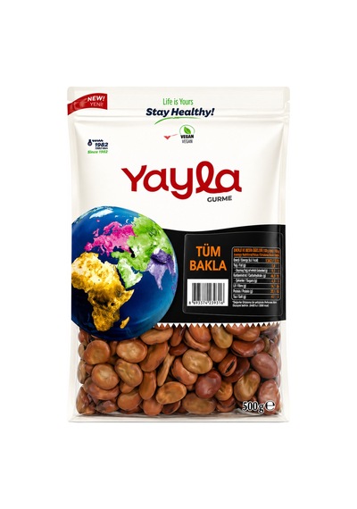 Gurme Tüm Bakla 500 Gr - Doğal, Vegan Ve Yüksek Lifli Bakliyat - 943370031 Diğer
