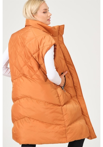 Dewberry Bayan Yelek Z6743 Camel