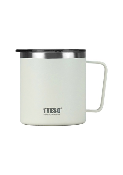 Tyeso Silviya Mug Vakumlu Paslanmaz Çift Duvarlı Termal Kapaklı 400ml Renkli
