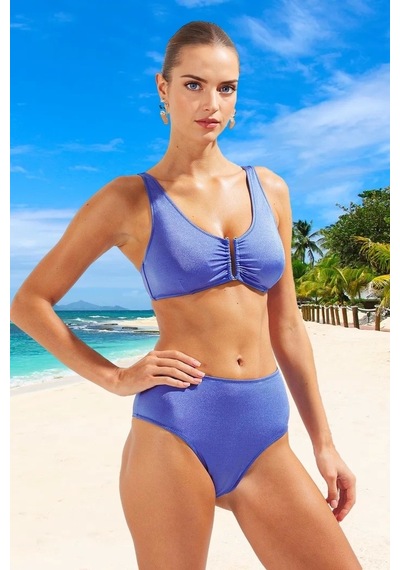 Ersefa Tasarım Bikini Takımı Uv Korumalı Ergonomik Kesim Su Sporları İçi Saks