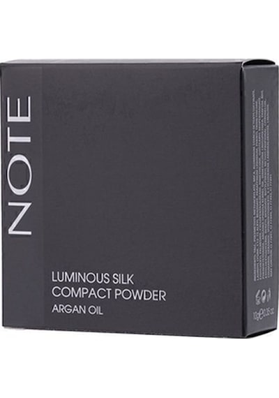 Note Cosmetique Luminous Silk Compact Powder Mat Bitişli Toz Pudra - 03 Medium Beige