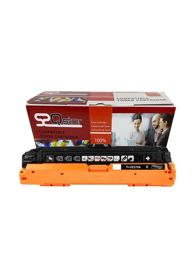 Qstar Hp Ce740a Siyah Uyumlu Toner 650a Bk Ce270a Ce340a Cp5220 Cp5225 M750 M775