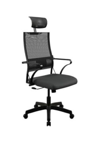 Atom Ofis Ergolife Sit Air Yönetici Çalışma Koltuğu, Siyah, Mesh Sırtlık, Ayarlanabilir Başlık Ve Kol Dayanakl Çok Renkli