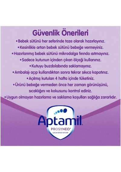 Aptamil 3 Çocuk Devam Sütü Yeni Prosyneo 800 G x 3 Adet PKT.APTAMIL.127