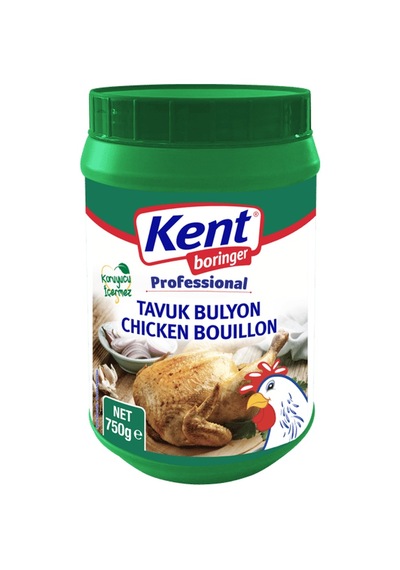Kent Boringer Prf. Tavuk Bulyon 750 Gr 24'li Paket