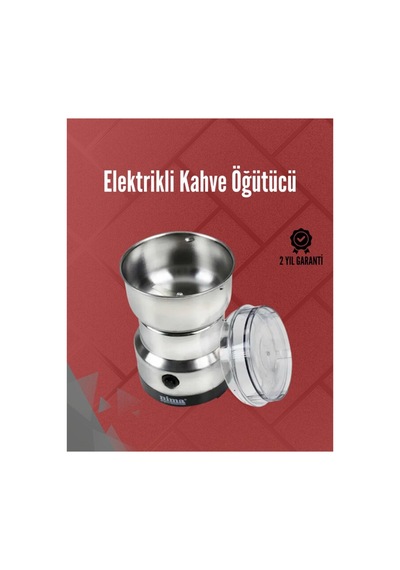 Paslanmaz Çelik Elektrikli Kahve Değirmeni Sessiz Hızlı Çok Amaçlı Öğüt - Hs08377865-7 Paslanmaz Çelik Elektrikli Kahve Değirmeni Sessiz Hızlı Çok Amaçlı Öğüt - Hs08377865-7