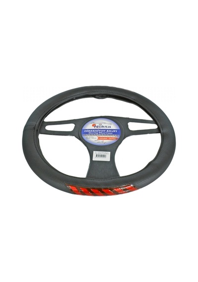 Nyf Direksiyon Kılıfı Fosforlu 38 Cm Siyah Ok İşareti Kırmızı A-20