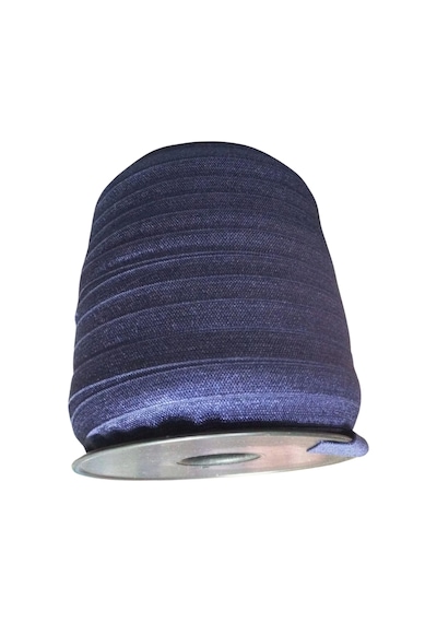 Çamaşır Lastiği Düz 1 Cm 75 Metre 1 Top Koyu Mor