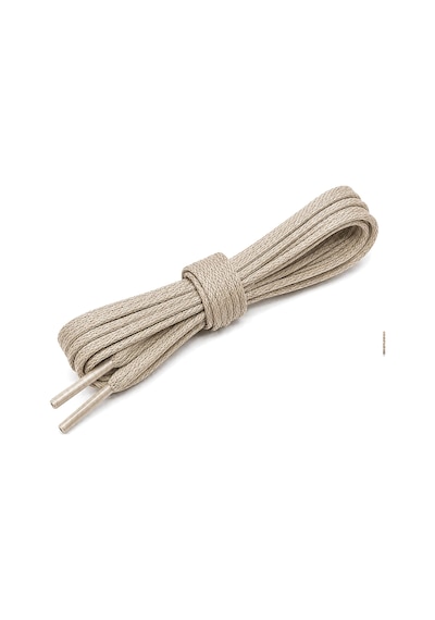 Hapshoe 80 Cm Vizon 5 Mm Yassı Mumlu Ayakkabı Bağcığı