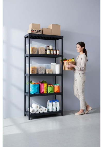 5 Katlı Plastik Depo Rafı 43x93 210cm Kiler, Arşiv, Balkon Ve Soğuk Hava Deposu Çok Amaçlı Raf 5 Katlı Plastik Depo Rafı 43x93 210cm Kiler, Arşiv, Balkon Ve Soğuk Hava Deposu Çok Amaçlı Raf