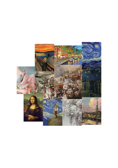 Art Poster Duvar Kağıdı Seti