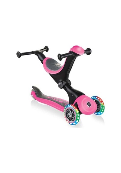 Go Up Deluxe Işıklı Scooter - Pembe
