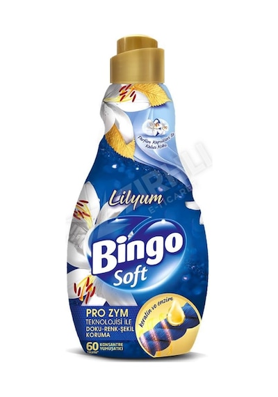 2 Adet Bingo Soft Konsantre Yumuşatıcı Lilyum 1.440 Ml Tekli