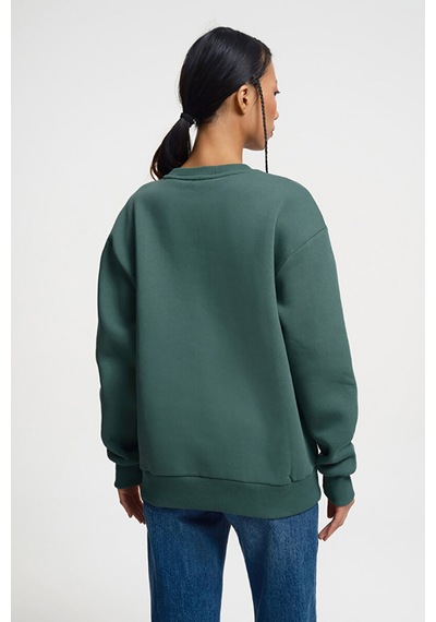 Kadın Sweatshirt Lf2033807 Yeşil