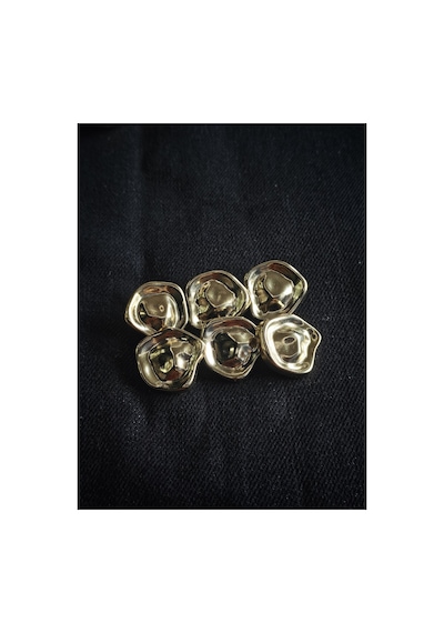 Metal Gold Düğme Seti 28 Mm 44 Boy 6 Adet