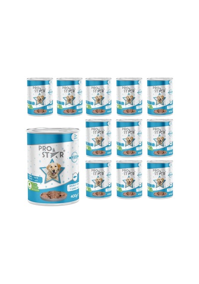 Yetişkin Köpek Balıklı Pate 400 Yaş Mama Gr X 12 Adet