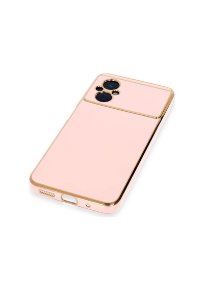 Xiaomi Poco M5 Kılıf Volet Silikon - Pembe Diğer