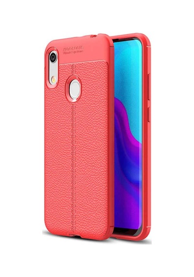 Huawei Y6S 2019 Kilif Deri Tarzi Niss Silikon Case 405637973
