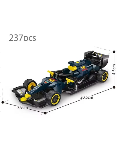 Lego Teknik Red Bull Racing F1 Yarış Arabası F1 Lego Araba Yapı Blok Oyuncak Araba - 237 Parça