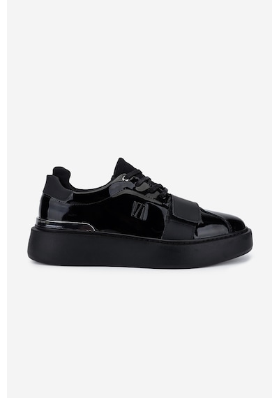 Valmenti Erkek Hakiki Deri Siyah Rugan Sneakers & Spor Ayakkabı 352 23106 Erk Ayk Sk25-26 Sıyah Rgn Siyah