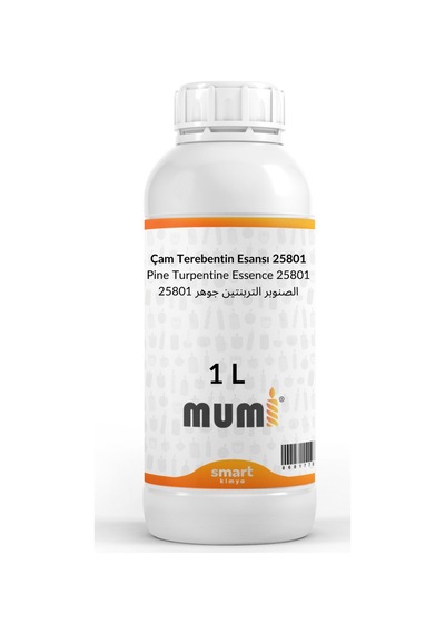 Çam Terebentin Mum Esansı 25801 1 Litre Şeffaf