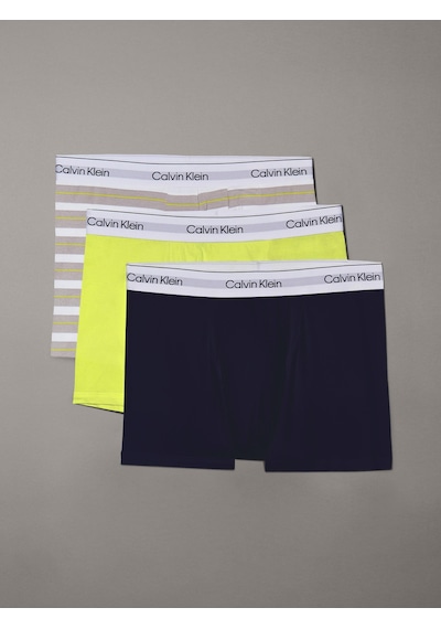 Calvin Klein Erkek Çok Renkli Boxer Trunk 3pk-7678 Çok Renkli