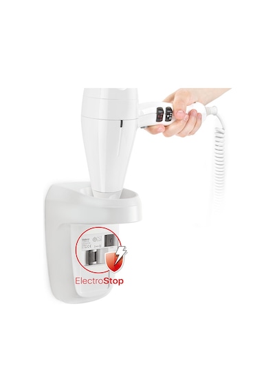 Valera Silent Jet Protect 2000 W Ultra Sessiz Çıkarılabilir Metalik Filtreli Smart Airflow Teknolojili Otel Tipi Saç Kurutma Makinesi Beyaz