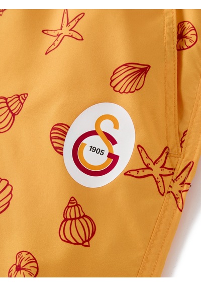 Gsstore Galatasaray Erkek Deniz Şortu E261116 Sarı