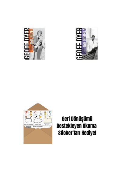 Ama Güzel + Bir Hışımla + Okuma Sticker'ları