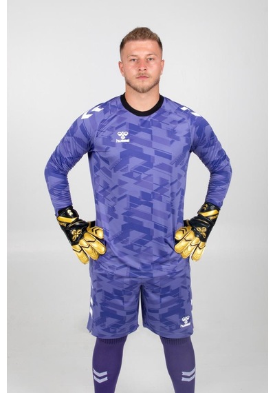 Hummel Line Kaleci Tek Üst Forma Mor