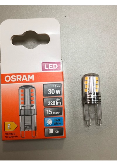 3 Adet Osram G9 Led 3w 30w 320 Lümen 4000 Kelvin Günışığı