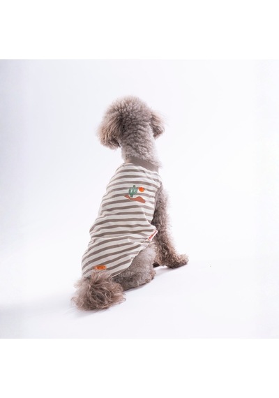 Cactus Embroline Tişört Kedi Köpek Tişörtü-kedi Köpek Kıyafeti Cactus Embroline Tişört Kedi Köpek Tişörtü-kedi Köpek Kıyafeti