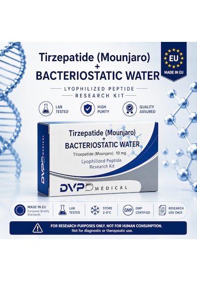 Dvpd Medical Tirzepatide 10 Mg + Bacteriostatic Water Research Kit