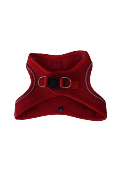 Köpek Göğüs Tasması-köpek Gezdirme Tasması-vest Harness Tasması-air Mesh Hava Geçirgen Göğüs Tasması Small, Kırmızı