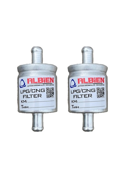 Atiker Uyumlu Lpg Filtresi 12-12mm  2'li