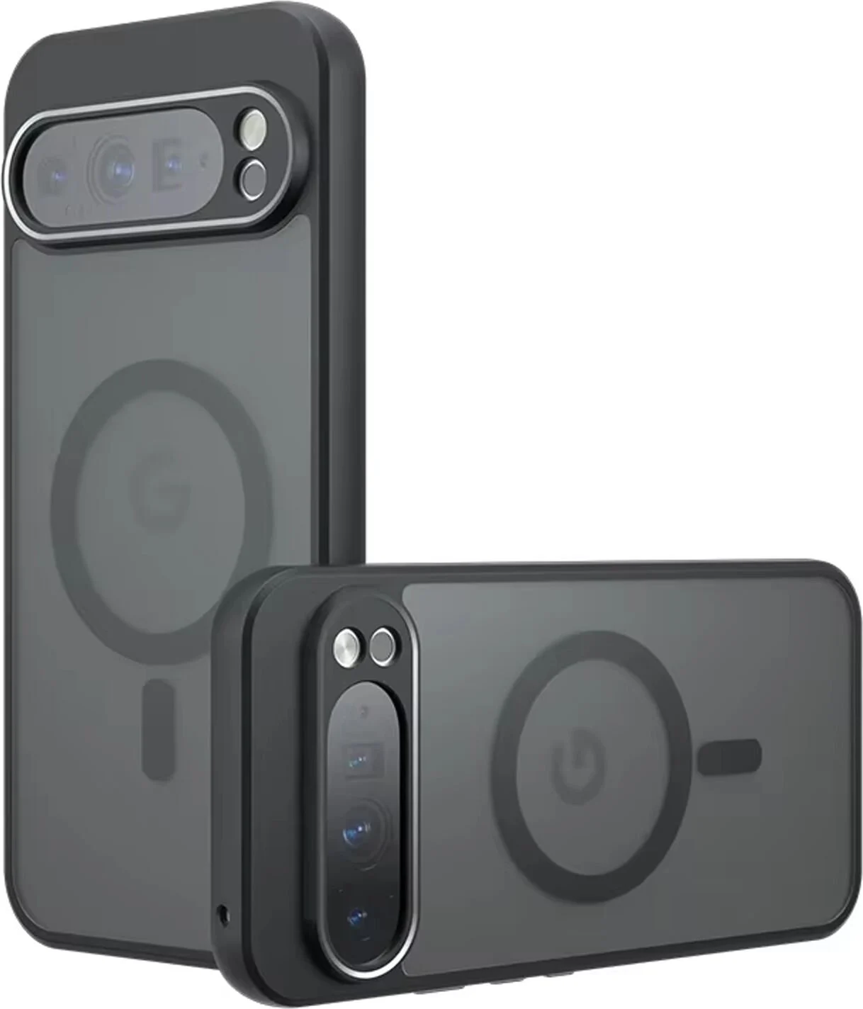 Microcase Google Pixel 9 Pro Xl Magsafe Uyumlu Mat Yüzey Kılıf Al4967 Siyah