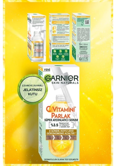 Instant Eraser Kapatıcı - 01 Light & C Vitamini Parlak Süper Aydınlatıcı Serum 30 Ml pktkptcvtmnsrm-8998