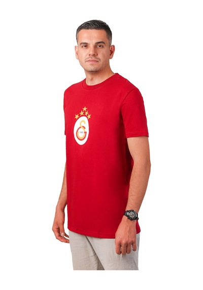 Gsstore Galatasaray Orijinal 5 Yıldız Kırmızı Forma T-shirt Kırmızı