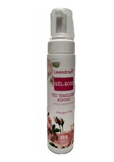 Lavendrose Gül Özlü Yüz Temizleme Köpüğü 200 ML