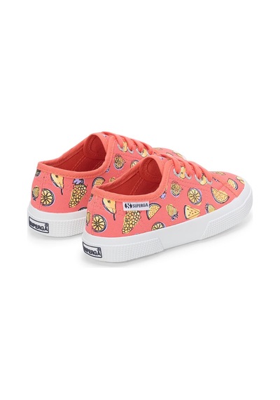 Superga 3750 Kids Fruit Print Leggera Çocuk Unisex Turuncu Bileksiz Sneaker Turuncu-469