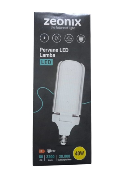 Zeonix 40w 3 Kanatlı Pervane Ampul Yok
