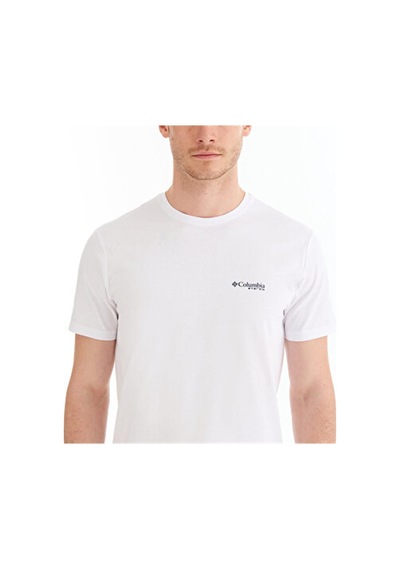 Columbia Cs0354 Csc M Basıc Sm Logo Ls Tee White-white White