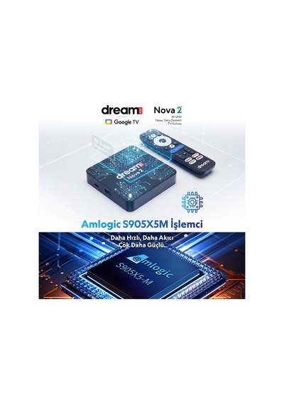 Dreamstar Nova 2 4k Lisanslı Android Tv Box