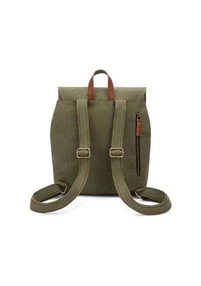 Kanvas Kumaş Kadın Sırt Çantası Smart Bags 1329 Haki
