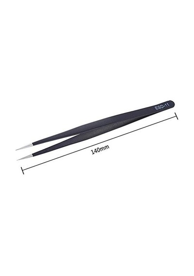 Wellhise St-11 Antistatik Tweezers Cımbız